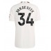 Maillot de foot Manchester United Donny van de Beek #34 Troisième vêtements 2023-24 Manches Courtes